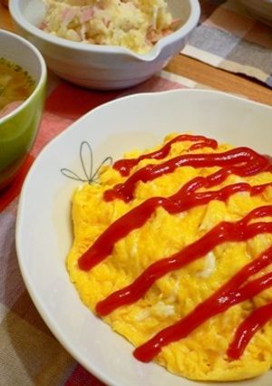 おさかなのソーセージでラクラクオムライス-レシピのメイン写真