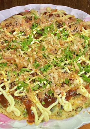九条ネギでお好み焼き-レシピのメイン写真