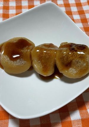 おこげみたらし醤油だんご-レシピのメイン写真