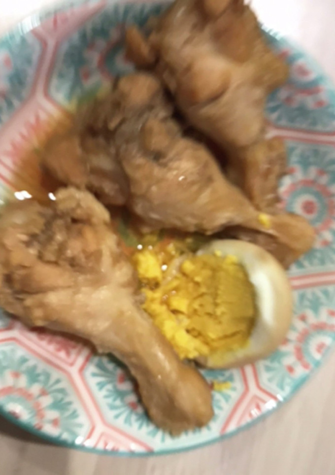 覚書　炊飯器で手羽元と卵の煮物-レシピのメイン写真