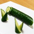 キュウリの端っこ切り方〜(o˘◡˘o)♡