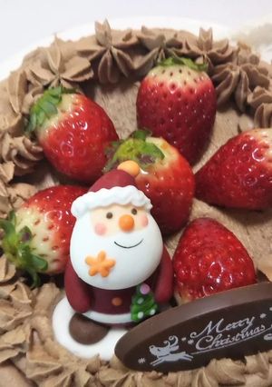 チョコレートクリームケーキ2022-レシピのメイン写真