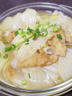 白菜と油揚げのポン酢あんかけ-レシピのメイン写真
