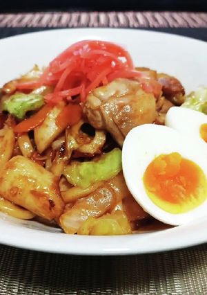 超簡単！関西の味 ソース焼きうどん！！-レシピのメイン写真