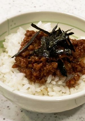 肉みそのっけ飯-レシピのメイン写真
