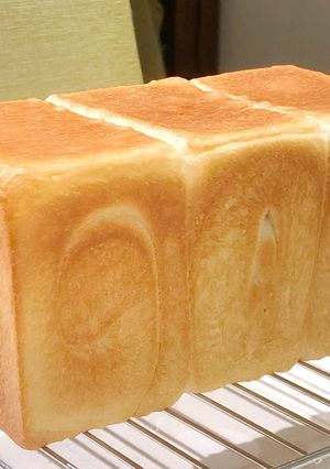 低温発酵の角食パン(キッチンエイド使用)-レシピのメイン写真