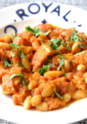 フレンチ食堂の白インゲン豆の煮込み料理-レシピのメイン写真