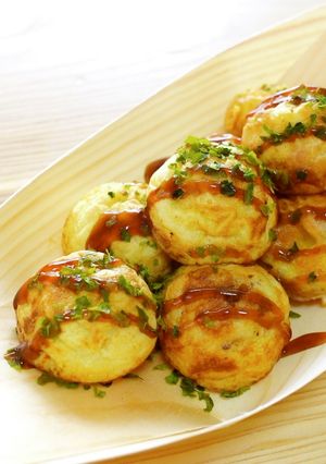 チーズ入りたこ焼き-レシピのメイン写真