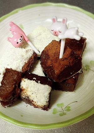 お餅で簡単スイーツ♪チョコもち-レシピのメイン写真