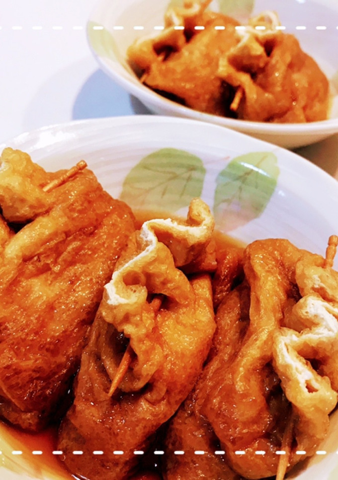 油揚げと餅で簡単！餅きんちゃく-レシピのメイン写真