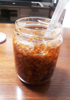 にんにく醤油漬でペペロンチーノオイル-レシピのメイン写真