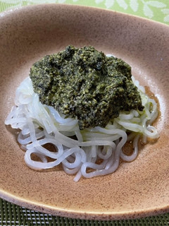 しらたきジェノベーゼ-レシピのメイン写真