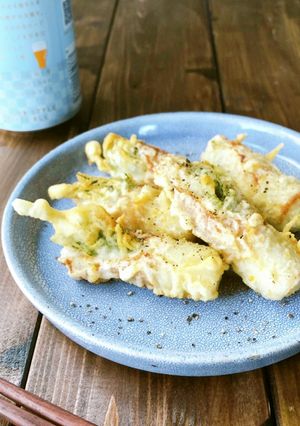 簡単♪大葉ちくわのチーズフリッター-レシピのメイン写真