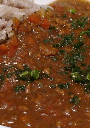 野菜たっぷり挽肉カレー❤雑穀入りライス-レシピのメイン写真
