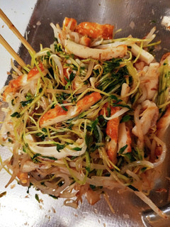 超さっぱり豆苗とちくわの和え物-レシピのメイン写真