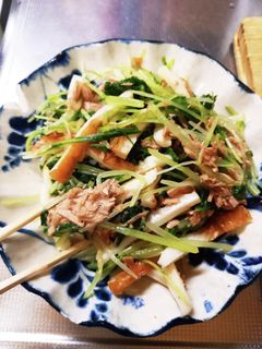 豆苗の和え物-レシピのメイン写真