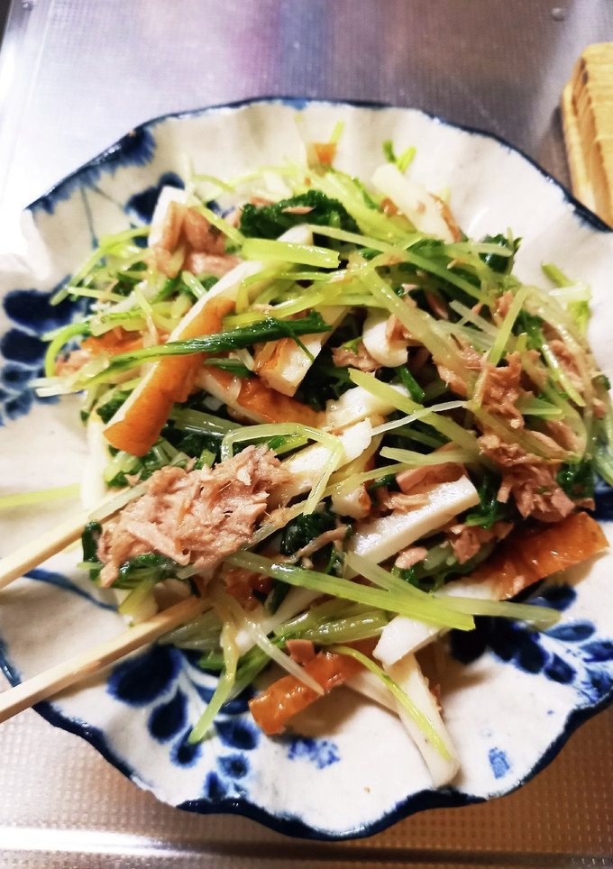 豆苗の和え物-レシピのメイン写真