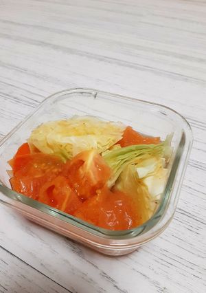 レンチン5分、中華風トマトスープ-レシピのメイン写真