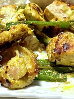簡単!鶏むね肉とピーマンのカレーマヨ炒め-レシピのメイン写真