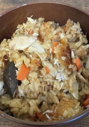 【簡単】めんつゆで、サバの炊き込みご飯-レシピのメイン写真