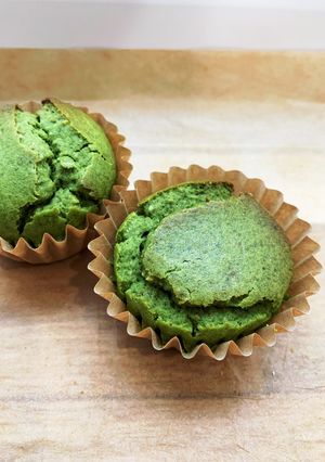 米粉と生クリームの抹茶マフィン　覚書-レシピのメイン写真