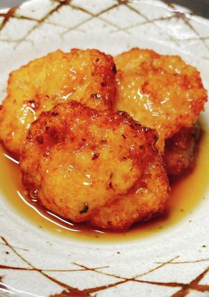 エビ明太しんじょのふわふわ揚げ出し-レシピのメイン写真