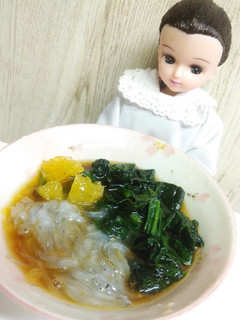 リカちゃん♡生しらすとデコポン酢の物風-レシピのメイン写真