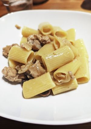 鶏ひき肉とチーズのリガトーニ-レシピのメイン写真