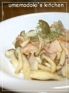 シメジとハムのバター醤油味-レシピのメイン写真