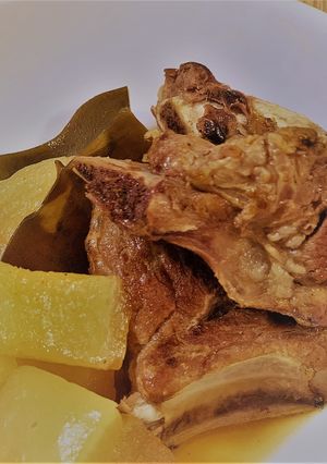 豚スペアリブと大根のコチュジャン煮込み-レシピのメイン写真