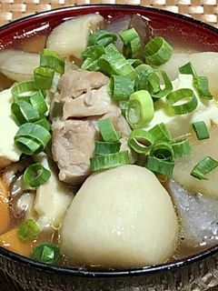 うちの鶏肉入り具沢山けんちん汁-レシピのメイン写真