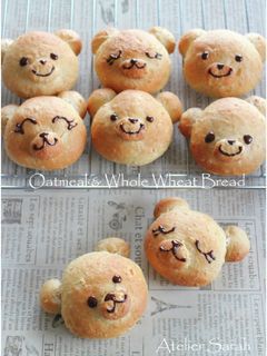 くまぱんママ クマった！？ジャッキーに見えない！？パン by モカbaby
