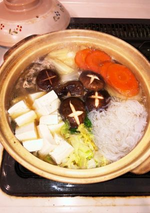 市販のスープで作る簡単ちゃんこ鍋-レシピのメイン写真