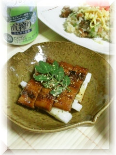 うなぎと長芋の蒸し物-レシピのメイン写真