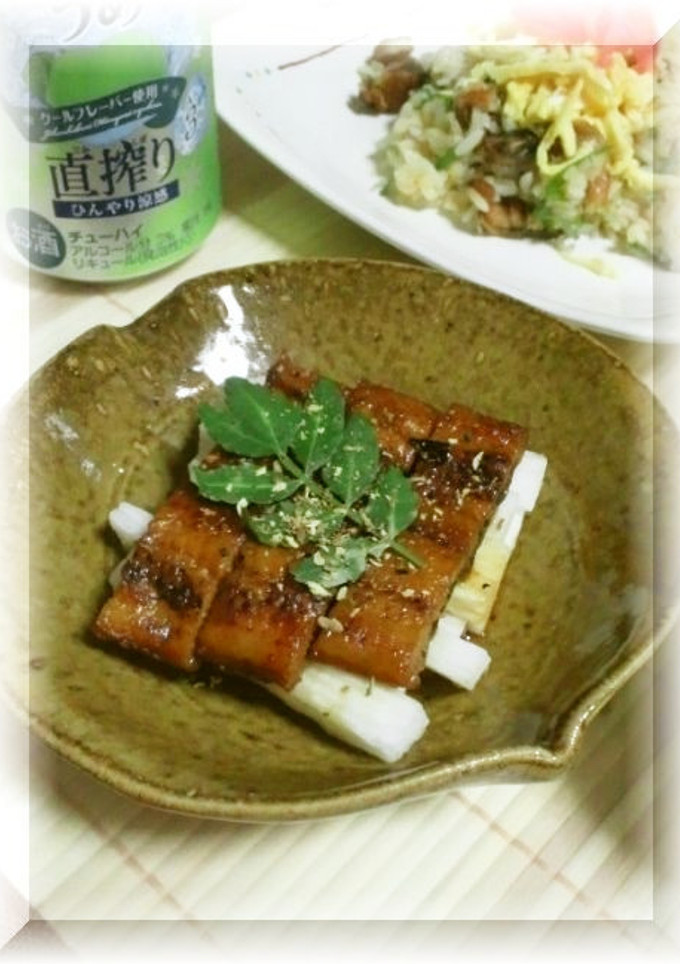 うなぎと長芋の蒸し物-レシピのメイン写真