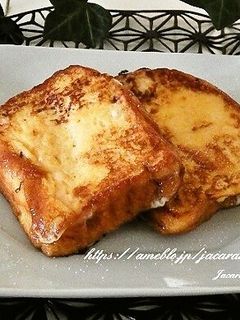 卵たっぷり☆フレンチトースト-レシピのメイン写真