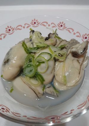 牡蠣　シンプル　煮るだけ＜備忘録＞-レシピのメイン写真