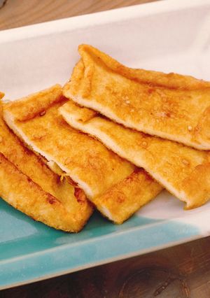 調味料ひとつ！やみつき味付け油揚げ-レシピのメイン写真