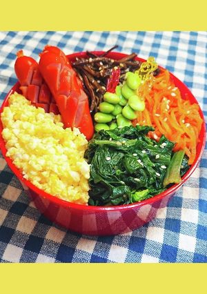 ビビンバ弁当-レシピのメイン写真