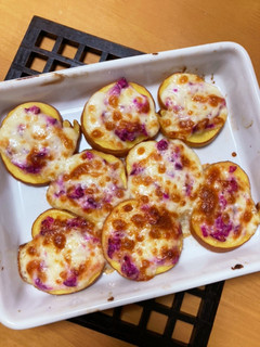 伊達巻でしば漬けチーズ焼き〜♪-レシピのメイン写真
