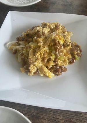 納豆と卵焼き-レシピのメイン写真