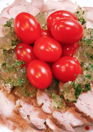 レンジで鶏ハム-レシピのメイン写真