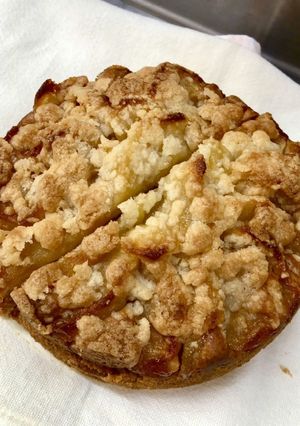 【卵なし】りんごたっぷりクランブルケーキ-レシピのメイン写真
