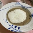 濃厚☆椎茸のスープ!カプチーノ仕立て