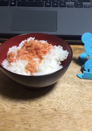 鮭フレークご飯-レシピのメイン写真