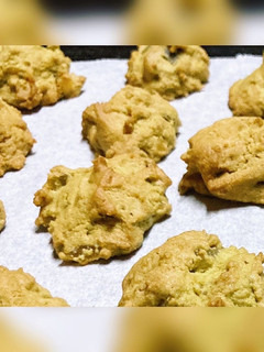 抹茶と栗のドロップクッキー-レシピのメイン写真