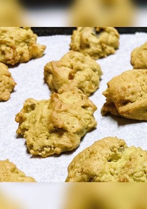 抹茶と栗のドロップクッキー-レシピのメイン写真