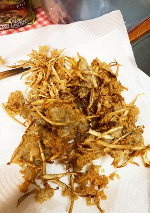 蓮根のかき揚げ-レシピのメイン写真