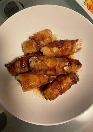 長芋の豚バラ巻き　バター醤油味-レシピのメイン写真