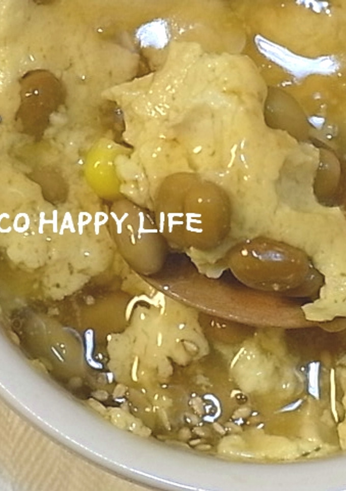 ☆レンジで簡単♪ 納豆茶碗蒸し☆-レシピのメイン写真